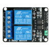 Iduino Relaismodul 2 Kanäle mit Optoisolation - 10A / 250VAC Kontakte - 5V Spule - zdjęcie 3