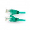 Ethernet-Patchkabel UTP 5e 0,5 m - grün - zdjęcie 1