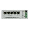 4F1G Switch 4 Ports 10/100 Mb PoE + 1 Port 1 Gb - Managed Switch - zdjęcie 2