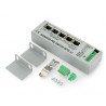 4F1G Switch 4 Ports 10/100 Mb PoE + 1 Port 1 Gb - Managed Switch - zdjęcie 3