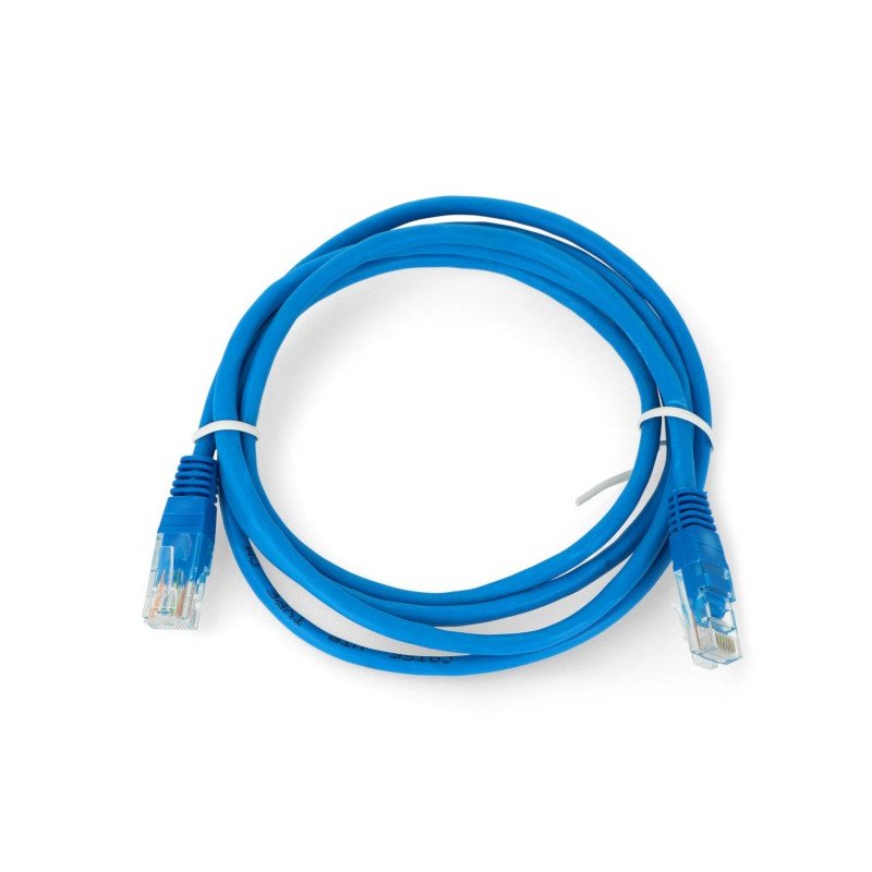Ethernet-Netzwerkkabel Patchkabel UTP 5e 1,5 m - grau