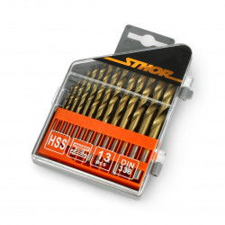 Set mit 13 Tytan 1,5 - 6,5 mm Metallbohrern