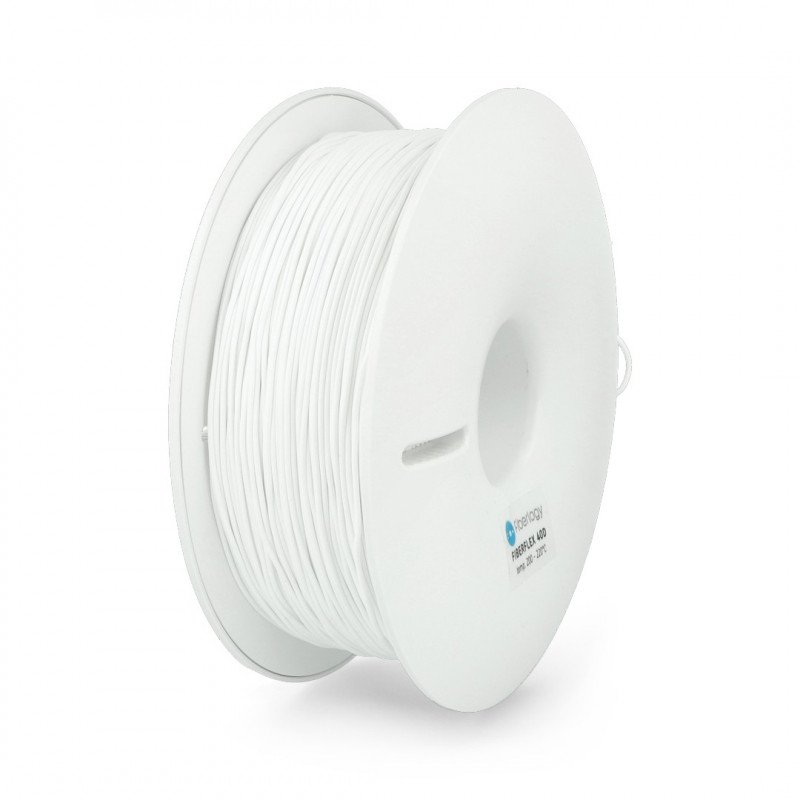 Fiberlogy FiberFlex 40D Filament 1,75 mm 0,85 kg – weiß