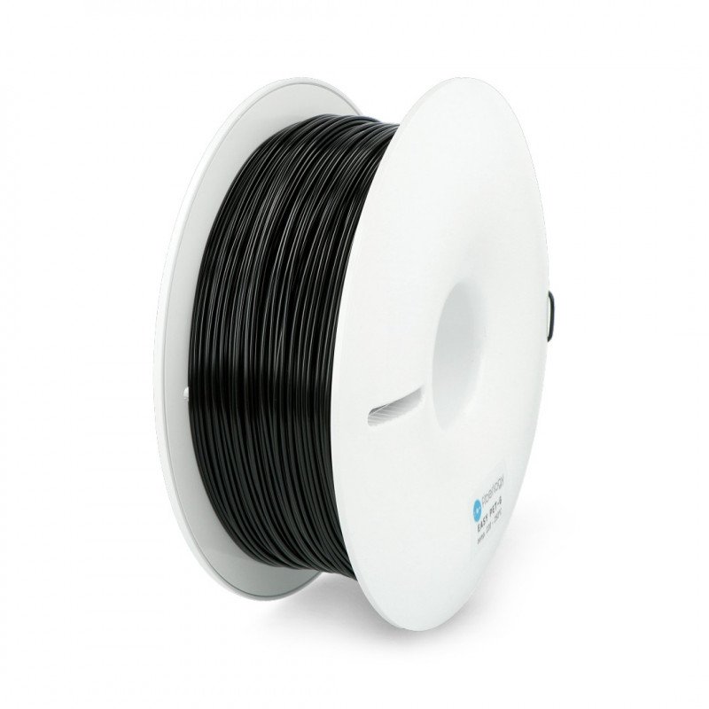 Fiberlogy Easy PET-G Filament 1,75 mm 0,85 kg - schwarz