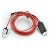 11-poliges MHL-Kabel – microUSB, HDMI und USB - zdjęcie 2