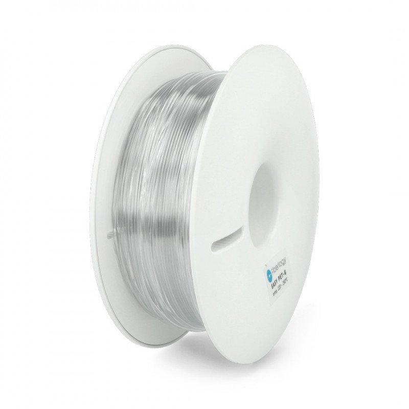 Fiberlogy Easy PET-G Filament 1,75 mm 0,85 kg - Pure TR (transparent)
