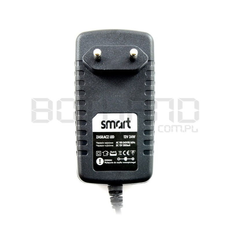 Smartes 12V / 2A Schaltnetzteil - DC 5,5 / 2,1mm Stecker