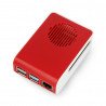 Gehäuse für Raspberry Pi 4B - ABS - LT-4A11 - weiß und rot - zdjęcie 1