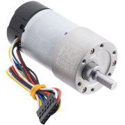Motor mit Getriebe 37Dx68L 19: 1 12V 530RPM + Encoder CPR 64 - Pololu 4751