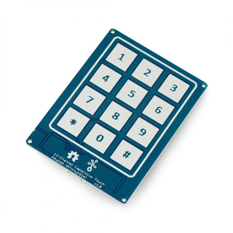Grove - ATiny1616 kapazitive Touch-Tastatur - 12 Tasten - Seeedstudio 101020636