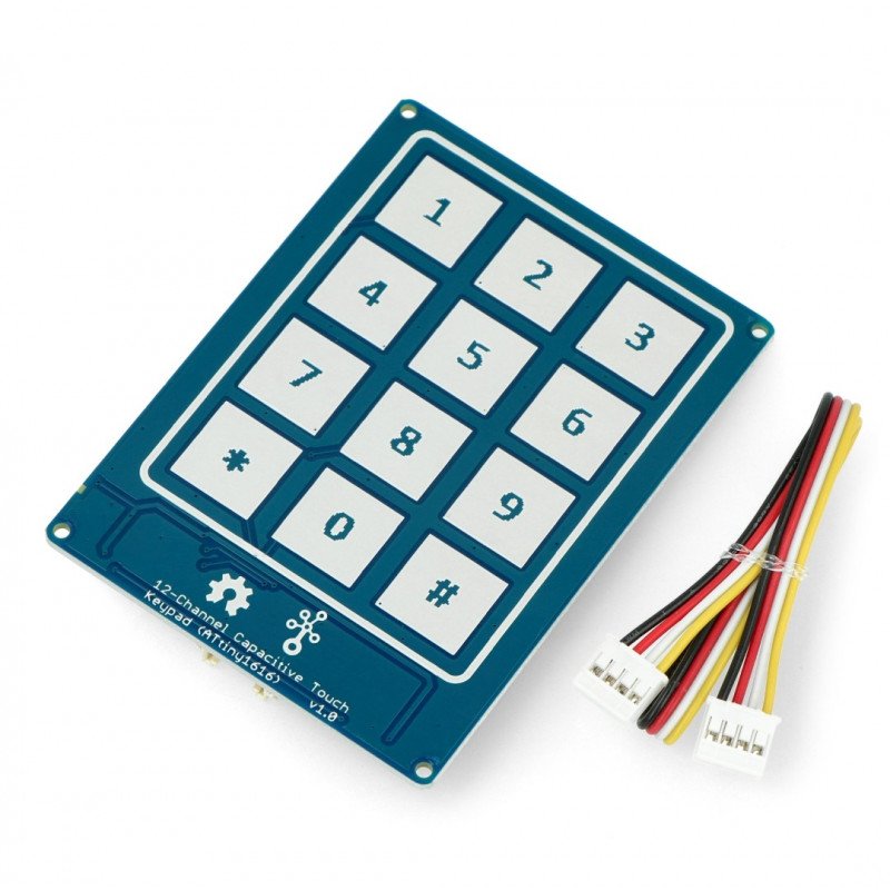Grove - ATiny1616 kapazitive Touch-Tastatur - 12 Tasten - Seeedstudio 101020636