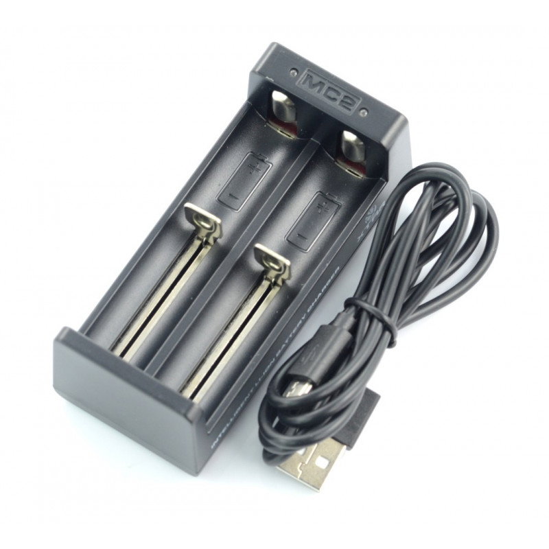 XTAR MC2 18650 Akkuladegerät