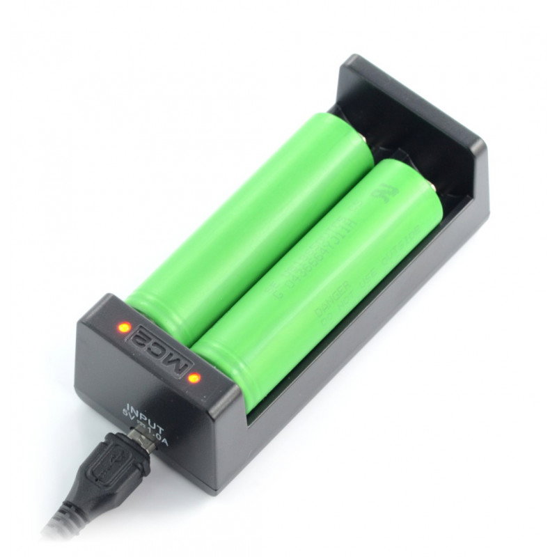 XTAR MC2 18650 Akkuladegerät