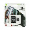 Kingston Canvas Select Plus microSD HC 16GB 100MB/s Speicherkarte + Adapter - zdjęcie 1