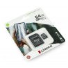 Kingston Canvas Select Plus microSD 64GB 100MB/s UHS-I Klasse 10 Speicherkarte mit Adapter - zdjęcie 2