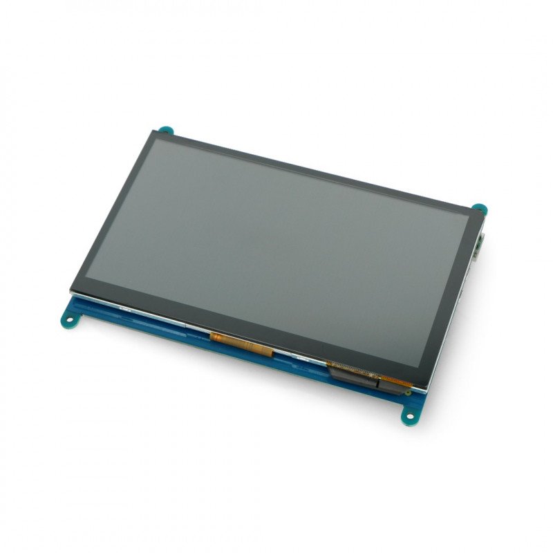 Touchscreen - kapazitives LCD TFT 7 "800x480px HDMI + USB für Raspberry Pi 4B / 3B + / 3B / 2B / Zero