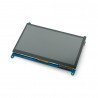 Touchscreen - kapazitives LCD TFT 7 "800x480px HDMI + USB für Raspberry Pi 4B / 3B + / 3B / 2B / Zero - zdjęcie 1