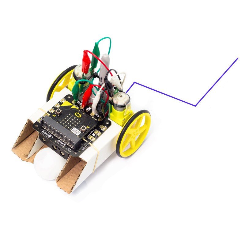 Kitronik Simple Robotics Kit für das BBC micro:bit - Einzelpackung
