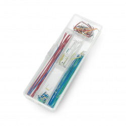 Ein Satz von 140 Drähten für Steckbretter