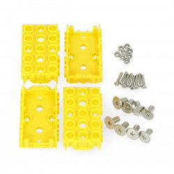 Grove - Modulabdeckung 1x2 gelb - 4St.