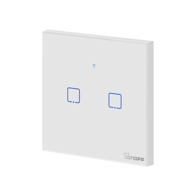 Sonoff T1EU2C-TX - Touch-Lichtschalter - WiFi
