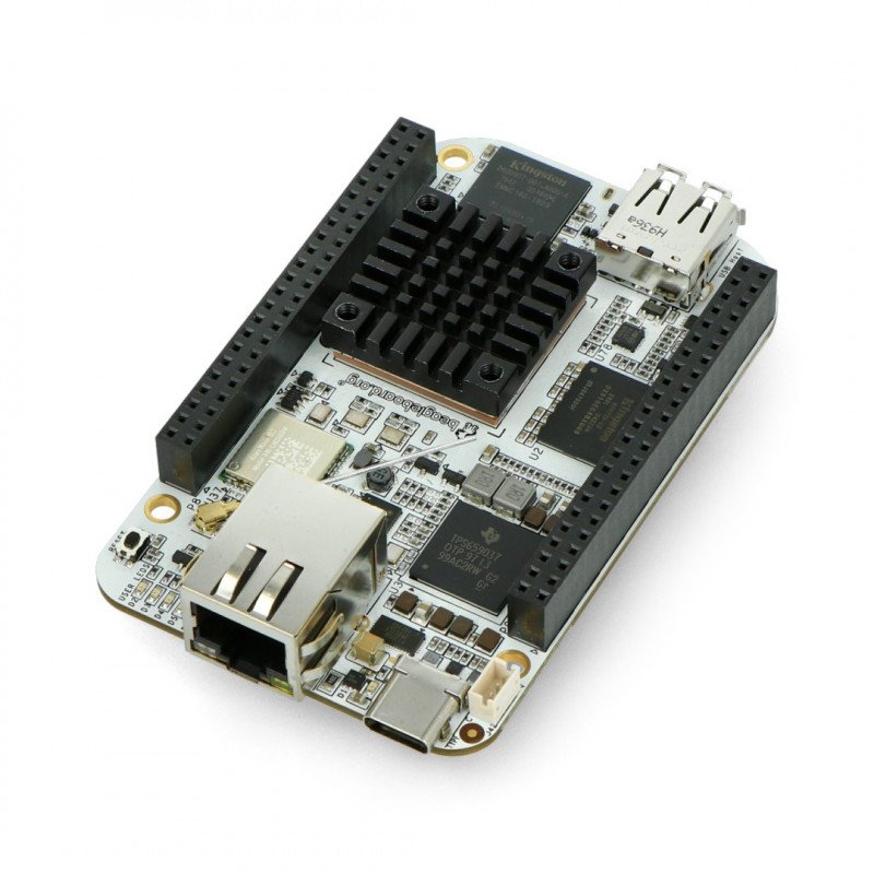BeagleBone AI - ARM Cortex-A15 - 1,5 GHz, 1 GB RAM + 16 GB Flash, WLAN und Bluetooth