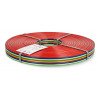 Flachbandkabel TLWY - 12x0,75mm² / AWG 18 - mehrfarbig - 25m - zdjęcie 2