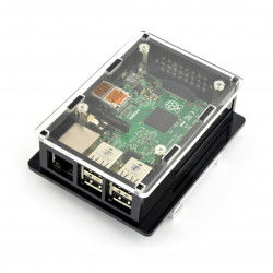 Raspberry Pi 2 / B + Gehäuse für eine Hutschiene