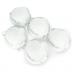 Vorel 74540 FFP1/K filtrierende Halbmaske – 5 Stk.