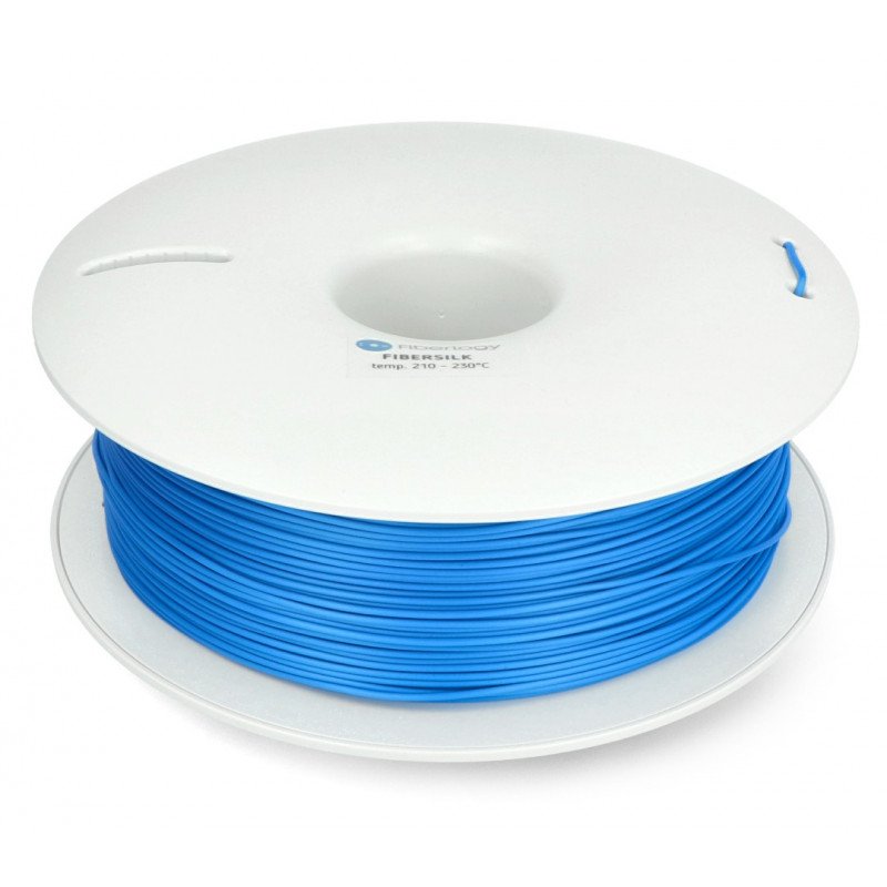 Fiberlogy FiberSilk Filament 1,75 mm 0,85 kg – Metallic-Blau