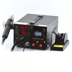 3in1 Heißluft-Lötstation + Netzteil WEP 853DA