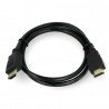 HDMI-Kabel der Klasse 1.4 - 1,5 m lang - zdjęcie 1