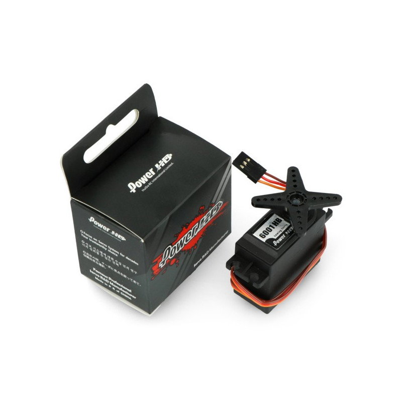 Servo PowerHD HD-6001HB - serienmäßig