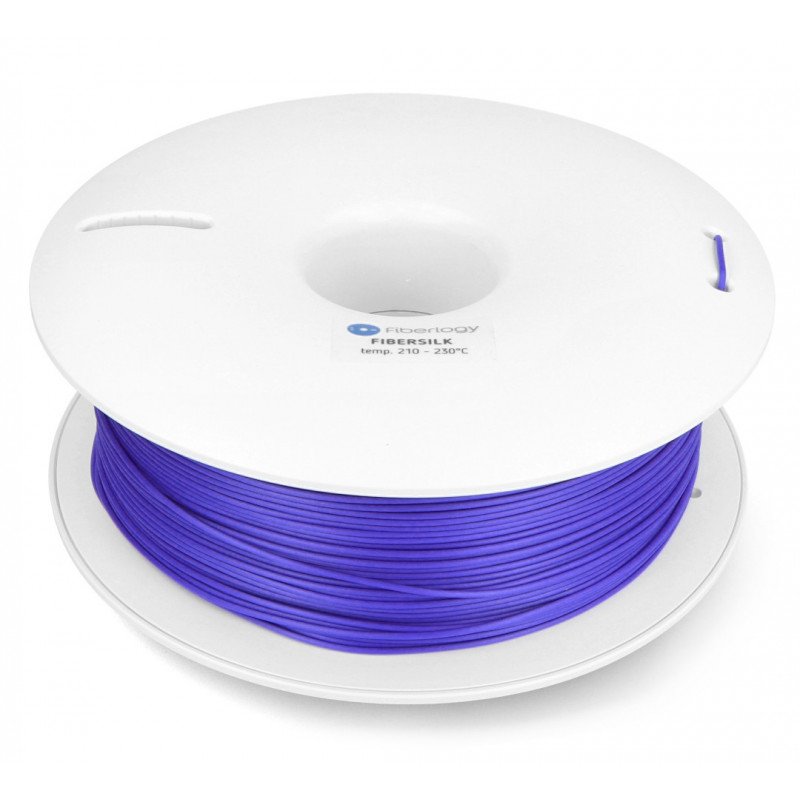 Fiberlogy FiberSilk Filament 1,75 mm 0,85 kg – Metallic Marineblau