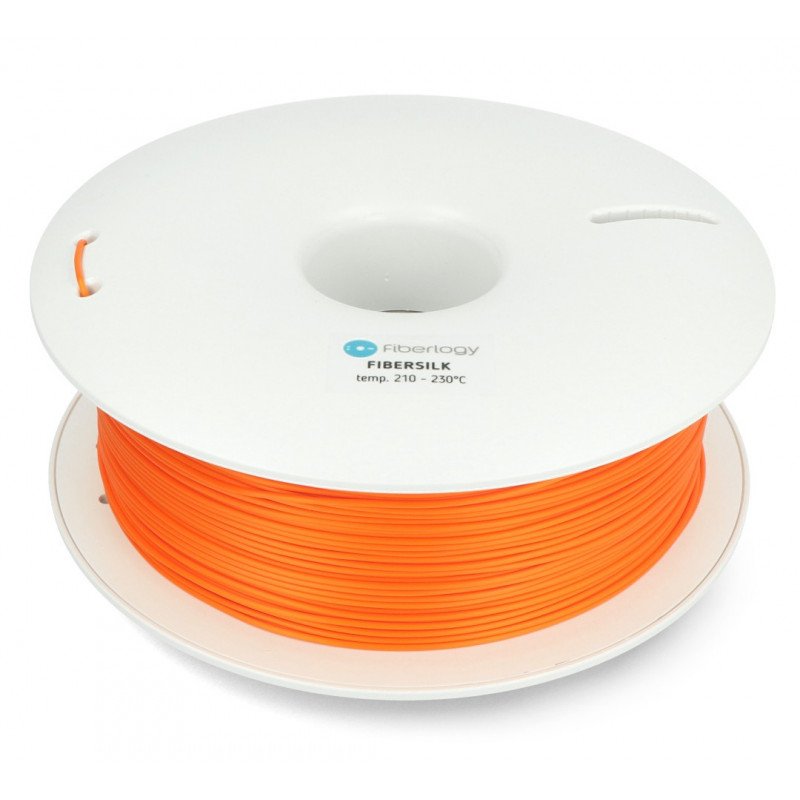 Fiberlogy FiberSilk Filament 1,75 mm 0,85 kg – Metallic-Orange