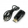 HDMI zu VGA HD31B + Audiokonverter - zdjęcie 1