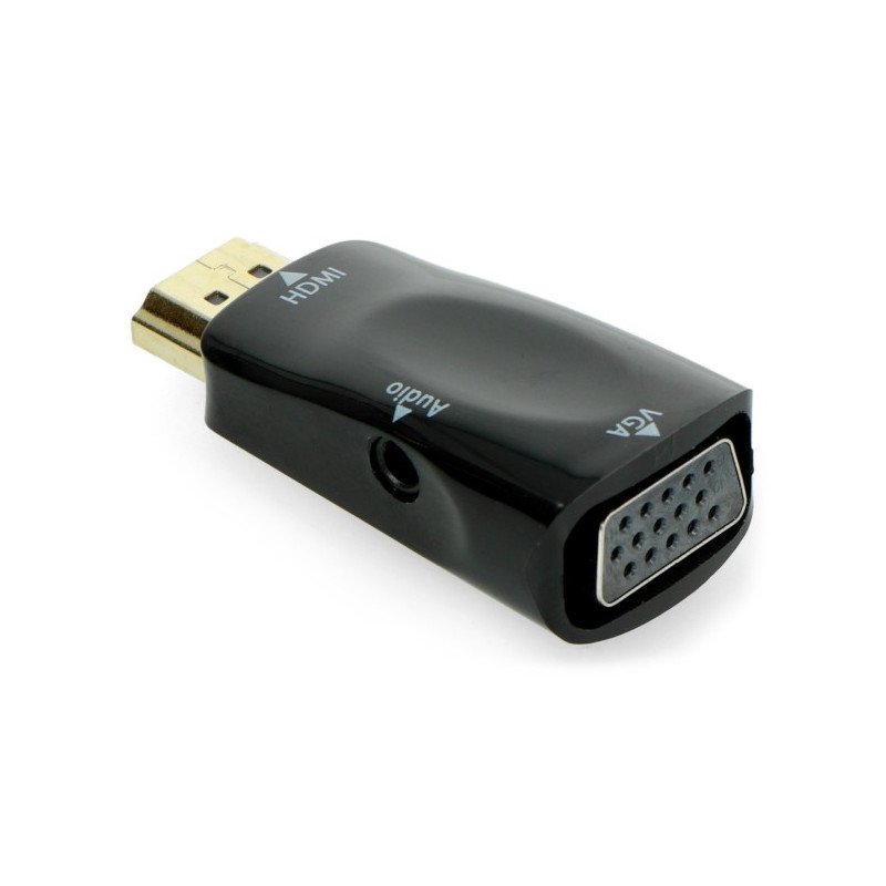 HDMI zu VGA HD31B + Audiokonverter