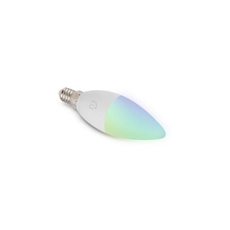 Lanberg RGBW E14 LED-Lampe, 5 W, 450 lm, kalte Farbe, Tuya Smart Life