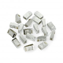 Lanberg Cat.5e FTP Pass-Through RJ45 Stecker - 20 Stk