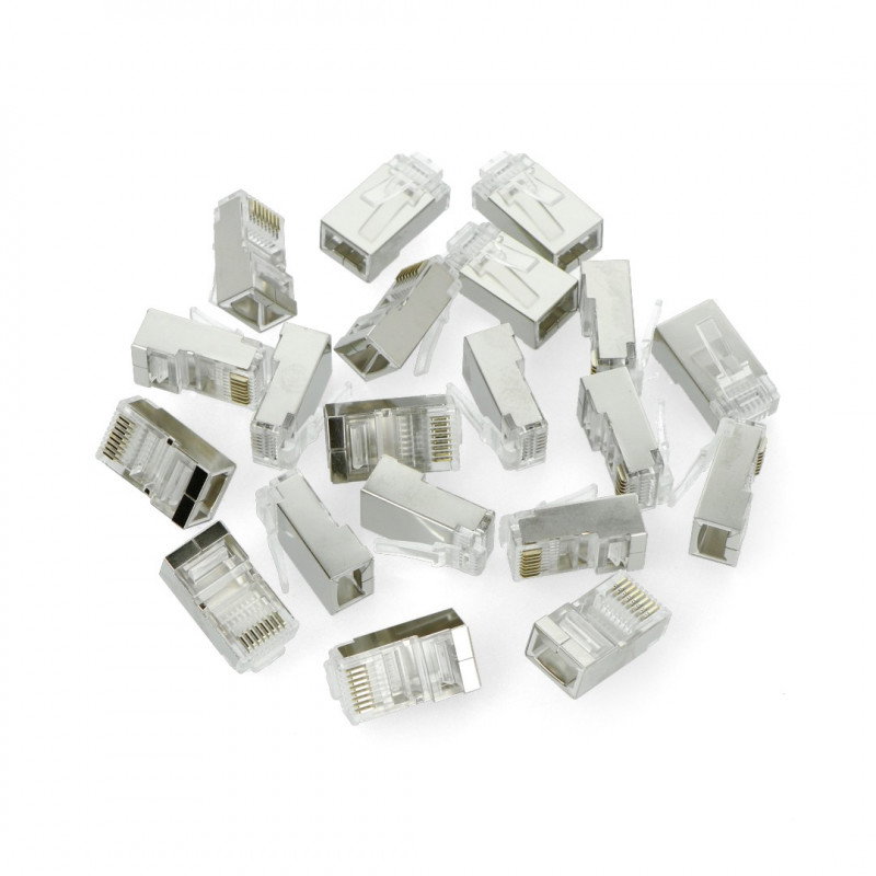 Lanberg Cat.5e FTP Pass-Through RJ45 Stecker - 20 Stk