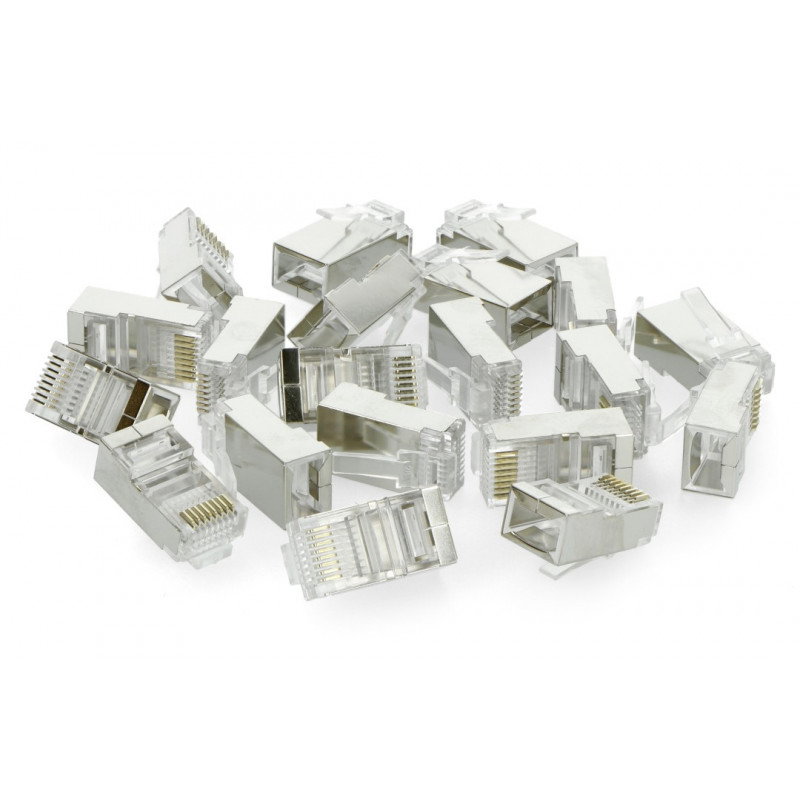 Lanberg Cat.5e FTP Pass-Through RJ45 Stecker - 20 Stk