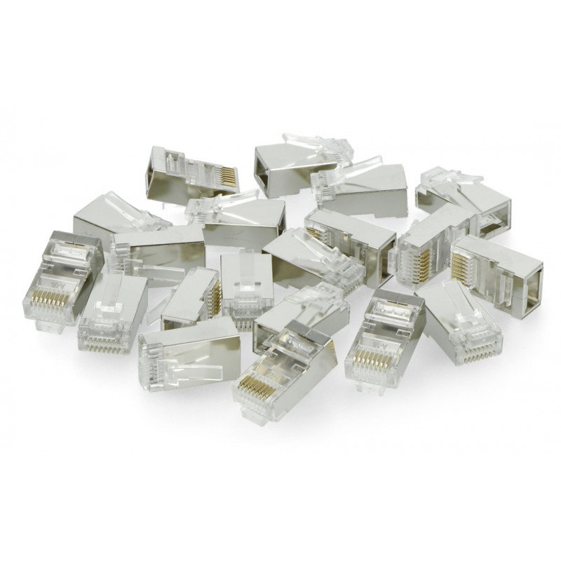 Lanberg Cat.6e FTP Pass-Through RJ45 Stecker - 20 Stk