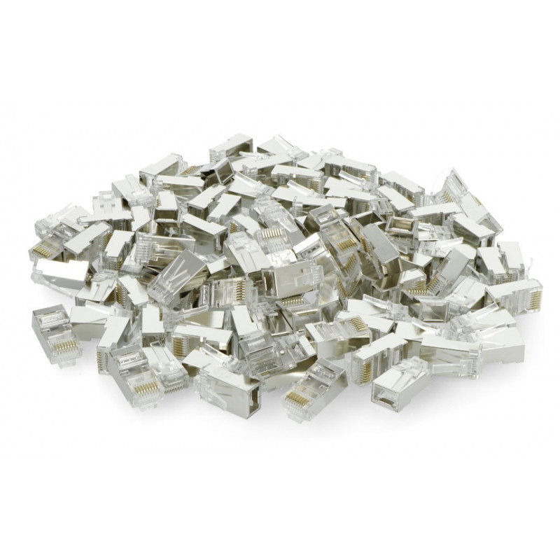 Lanberg Cat.6e FTP Pass-Through RJ45 Stecker - 100 Stk