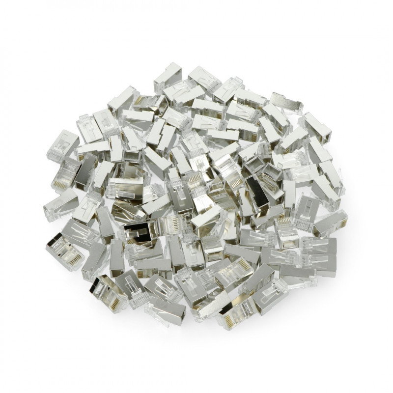 Lanberg Cat.6e FTP Pass-Through RJ45 Stecker - 100 Stk