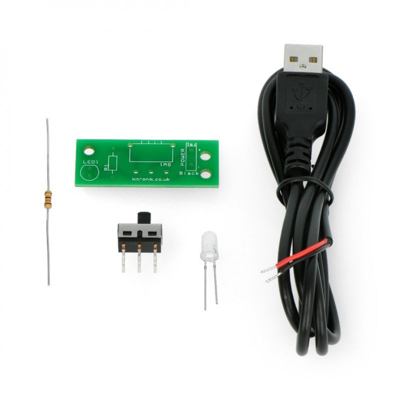 Weißes USB-Lampen-Kit