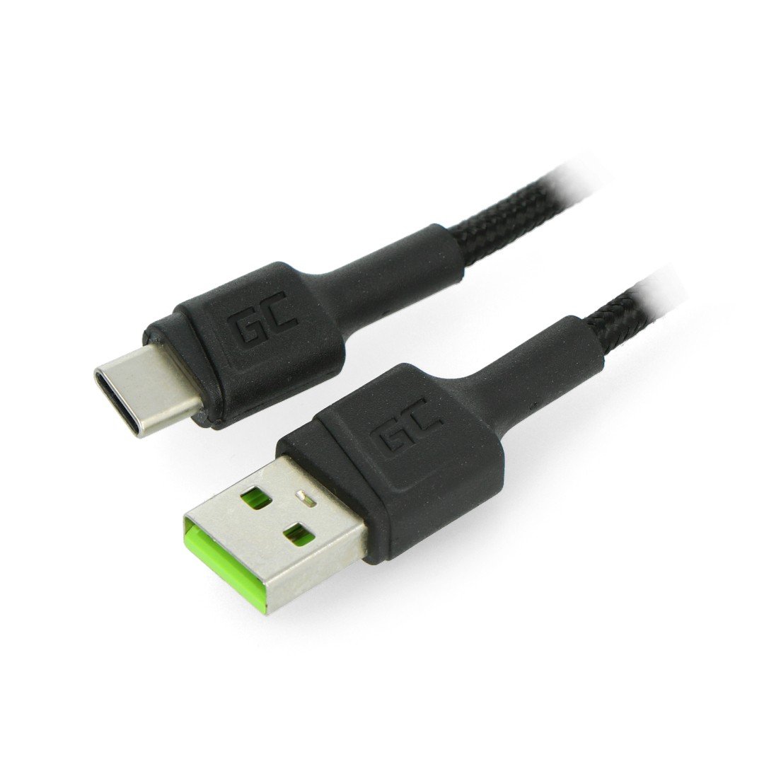 Green Cell Ray Quick Charge USB 2.0 Typ A - USB 2.0 Typ C Kabel