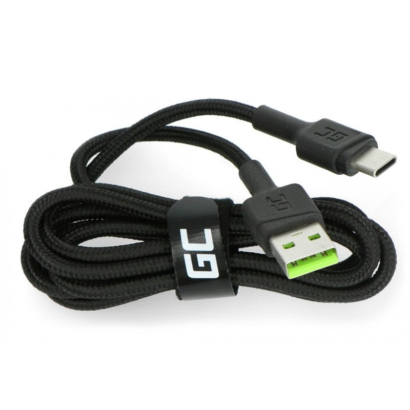 Green Cell Ray Quick Charge USB 2.0 Typ A - USB 2.0 Typ C Kabel