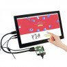 Kapazitiver IPS-LCD-Touchscreen 13,3 '' (H) 1920x1080px HDMI + USB V2 für Raspberry Pi 4B / 3B + / 3B / Zero - zdjęcie 2
