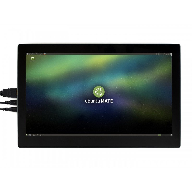 Kapazitiver IPS-LCD-Touchscreen 13,3 '' (H) 1920x1080px HDMI + USB V2 für Raspberry Pi 4B / 3B + / 3B / Zero