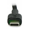 Green Cell Ray USB 2.0 Typ A - USB 2.0 Typ C Kabel mit Hintergrundbeleuchtung - 1,2 m schwarz mit Geflecht - zdjęcie 5